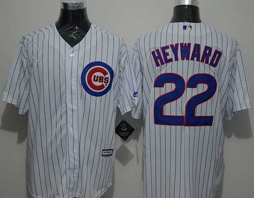Chicago Cubs #22 Jason Heyward White Strip New Cool Base Stitched MLB Jersey,We sell and wholesale Chicago Cubs #22 Jason Heyward White Strip New Cool Base Stitched MLB Jersey on line form chian!